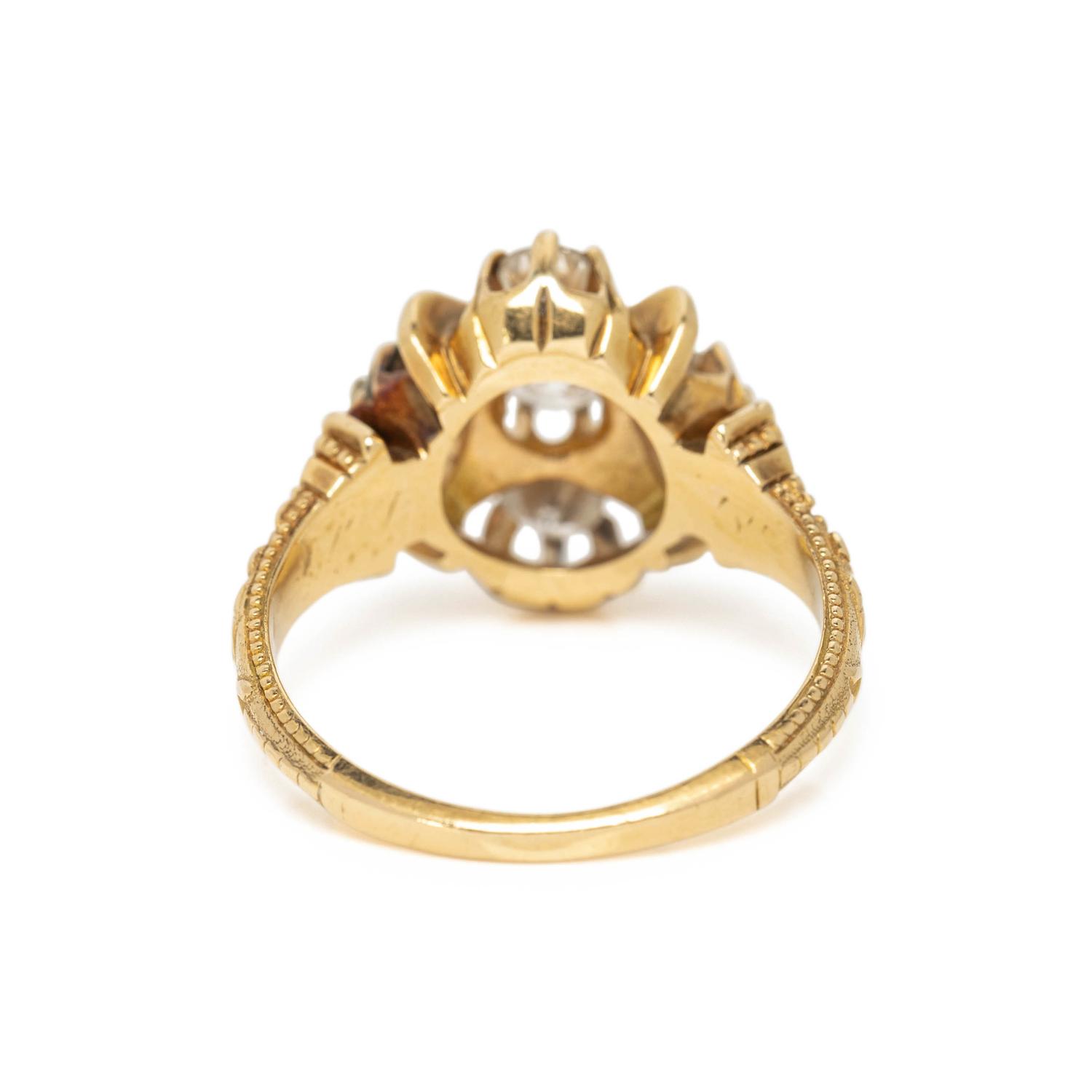 ANTIQUE, DIAMOND RING