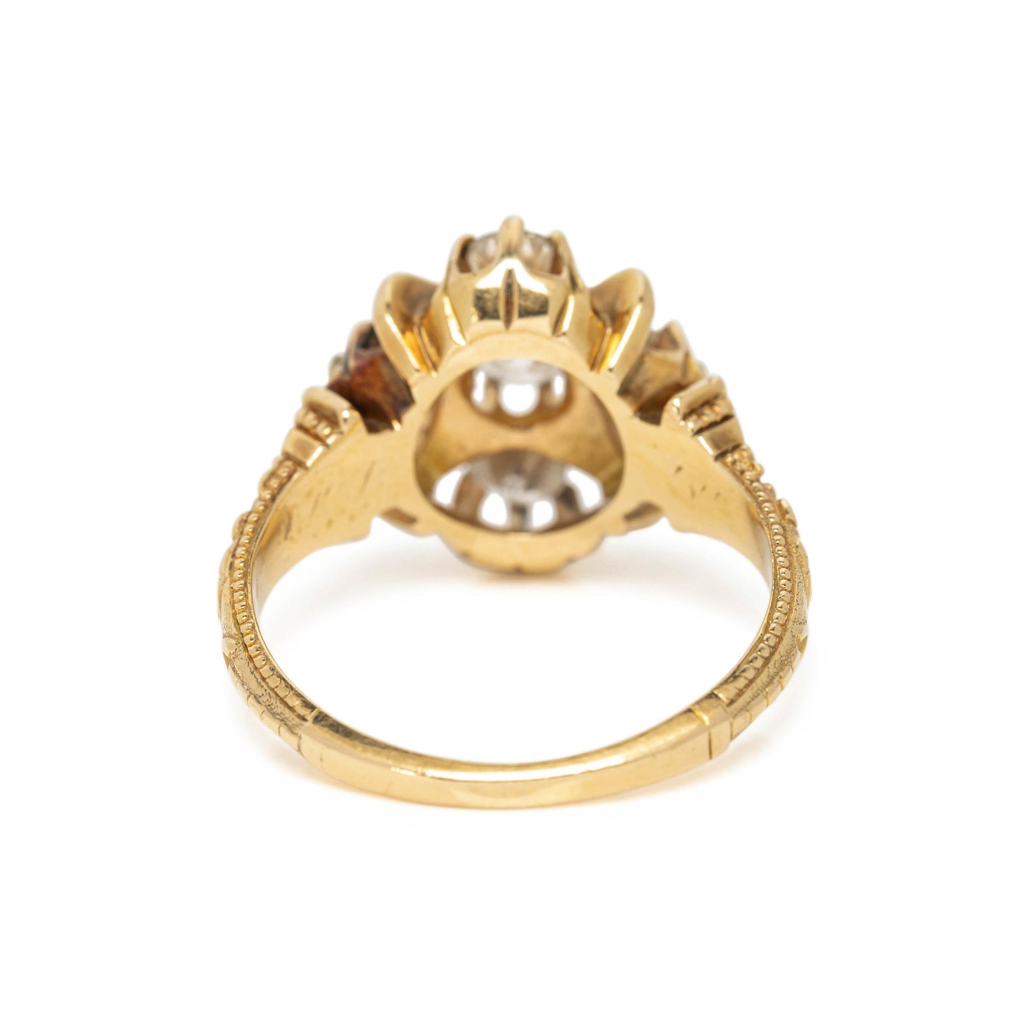 ANTIQUE, DIAMOND RING