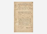[Americana] [USS Constellation] Partially-Printed Document
