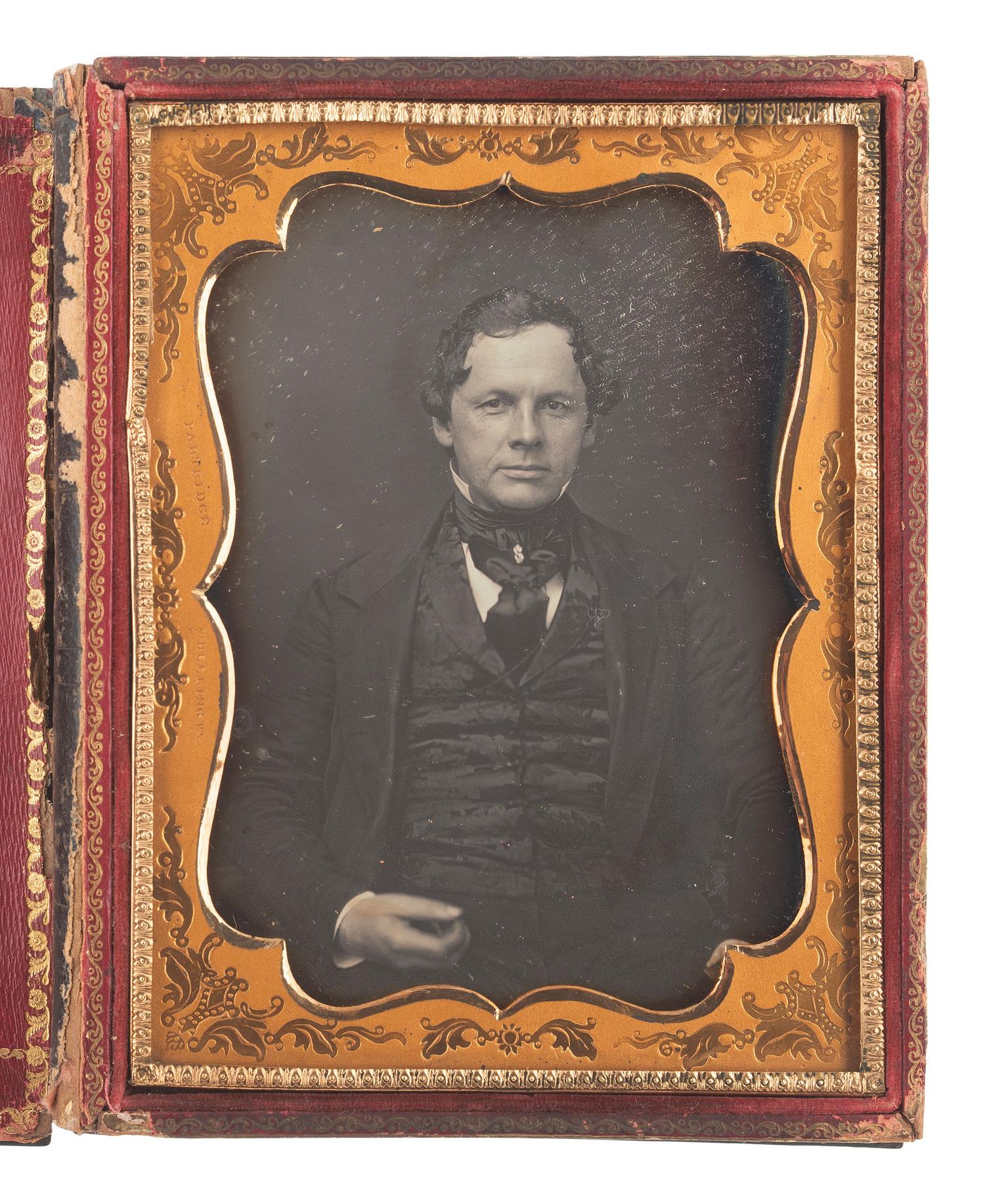 [EARLY PHOTOGRAPHY]. 9 half plate daguerreotypes featuring husbands and wives.