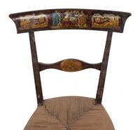 Three Painted Side Chairs