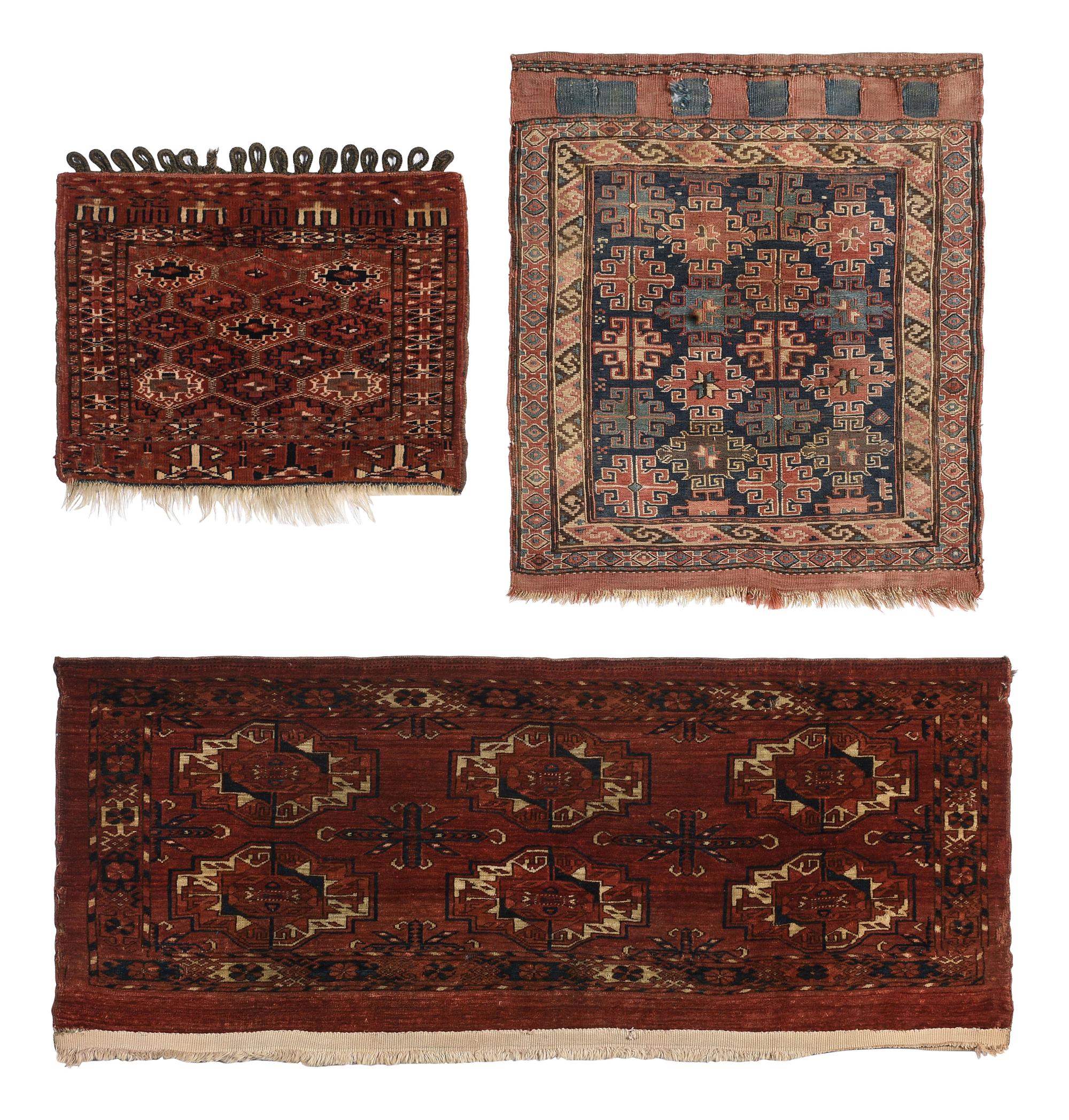 Three Persian Wool Mats
