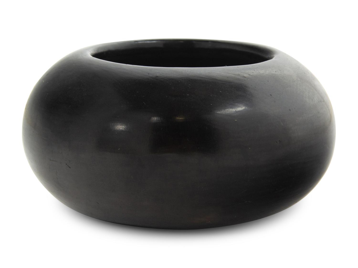 Blackware Pottery Jar, 1956-1965