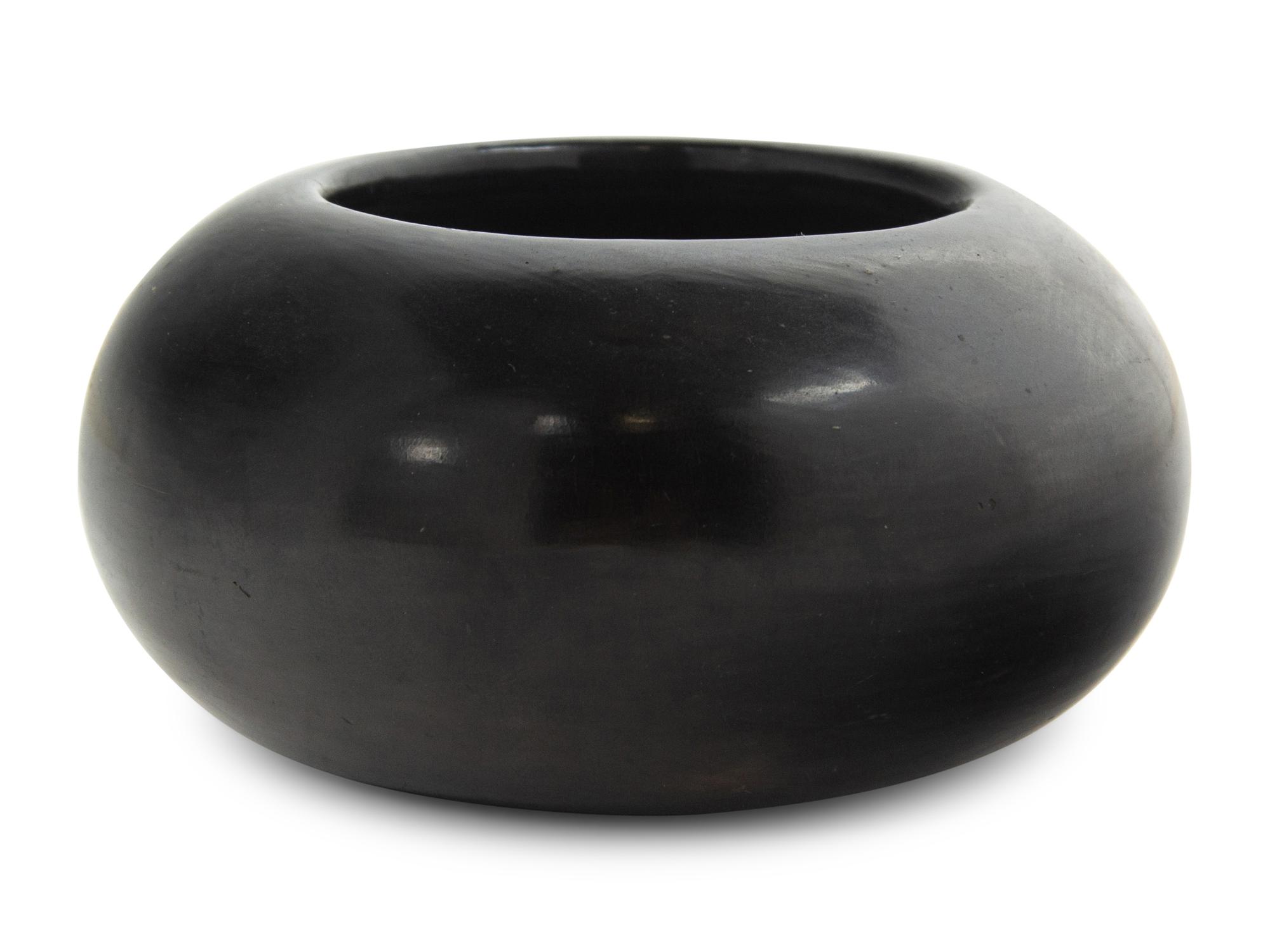 Blackware Pottery Jar, 1956-1965