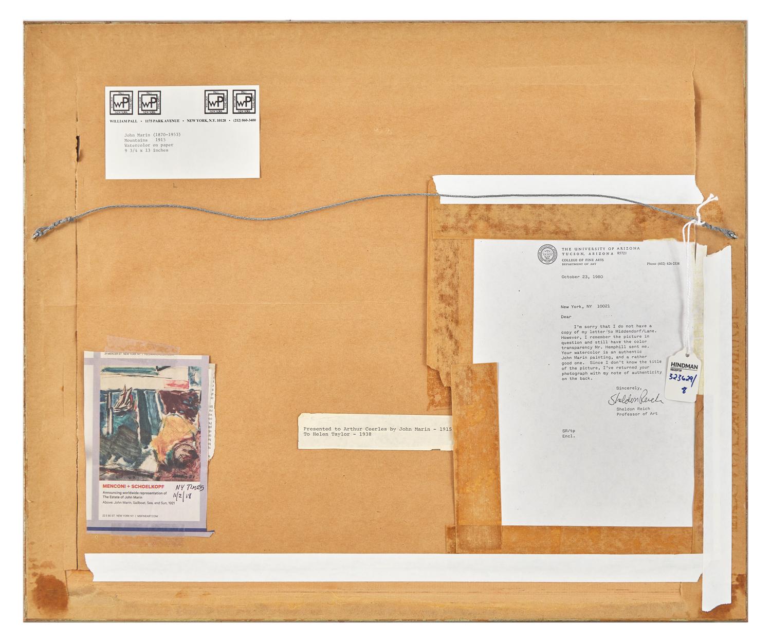 Mountains (Maine) , 1915