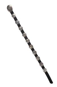 Hopi Style Silver Concho Belt Length 33 inches