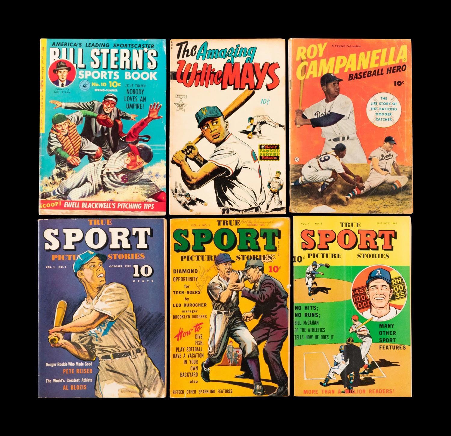 A Collection of 26 Sports-Related Comic Books,