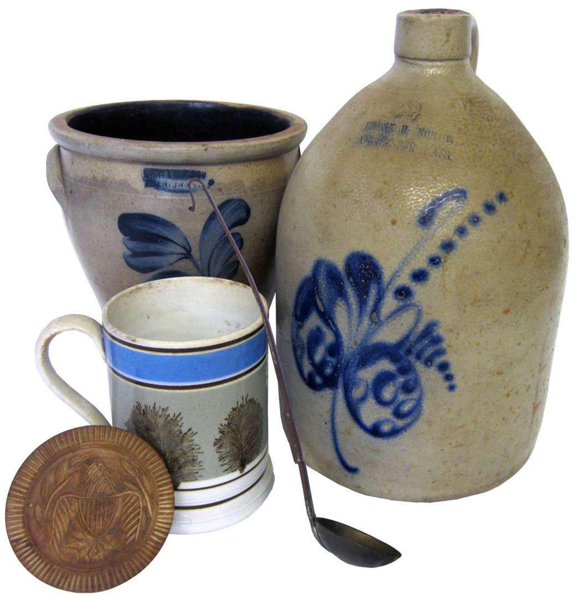 Group of assorted kitchen items 19th century