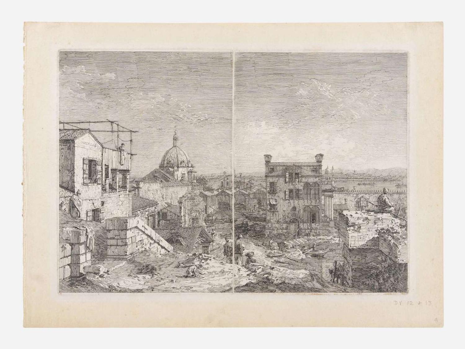 Canaletto (Giovanni Antonio Canal), (Italian, 1697-1768) - Vedute Altre Prese da i Luoghi Altre Ideate