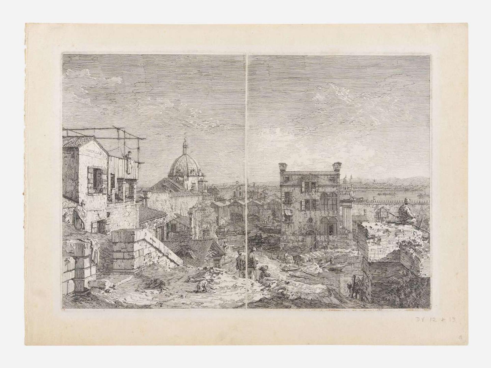 Canaletto (Giovanni Antonio Canal), (Italian, 1697-1768) - Vedute Altre Prese da i Luoghi Altre Ideate