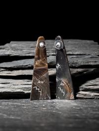Mosaic Inlay Post Earrings