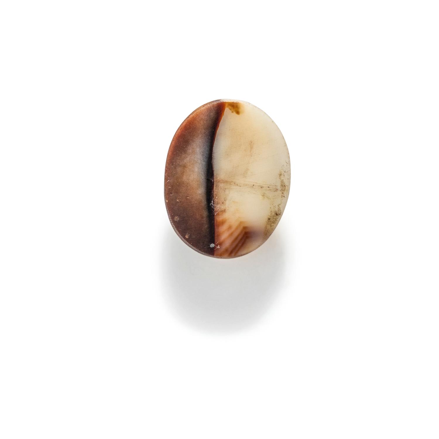 A Neoclassical Agate Cameo with a Male Portrait Head
