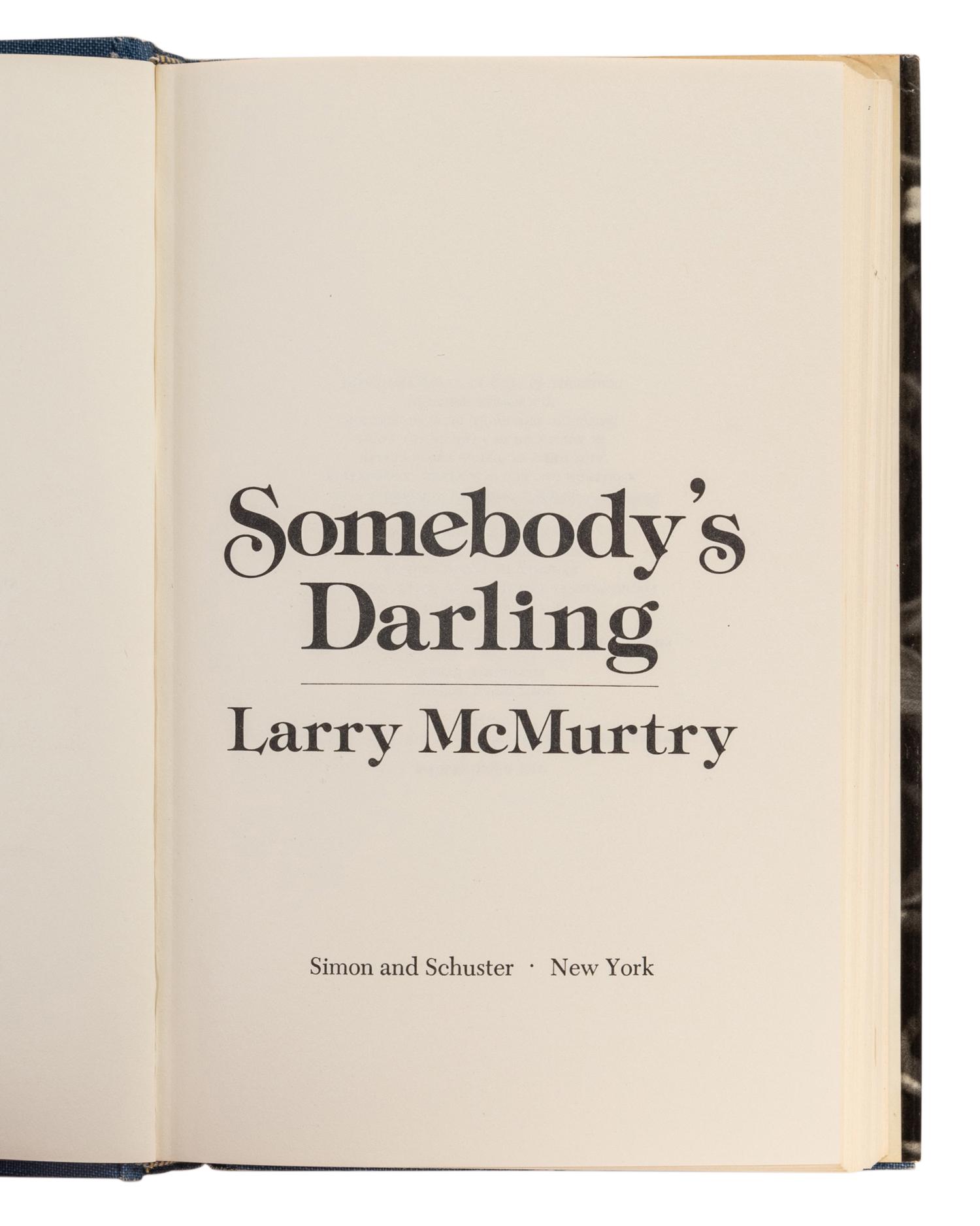 McMURTRY, Larry (1936-2021). A group of 16 works by McMurtry, ALL FIRST EDITIONS, comprising: