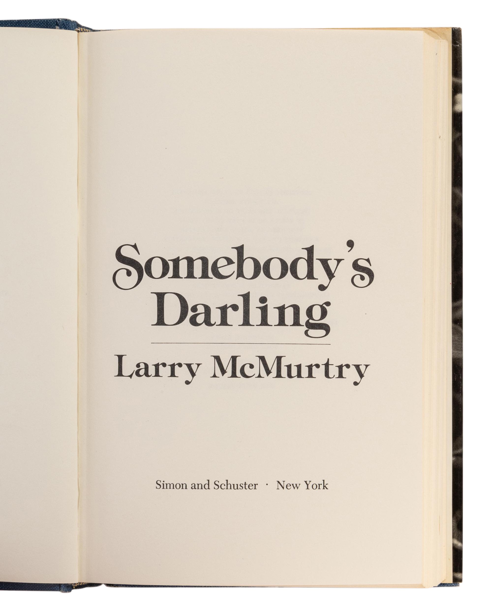 McMURTRY, Larry (1936-2021). A group of 16 works by McMurtry, ALL FIRST EDITIONS, comprising: