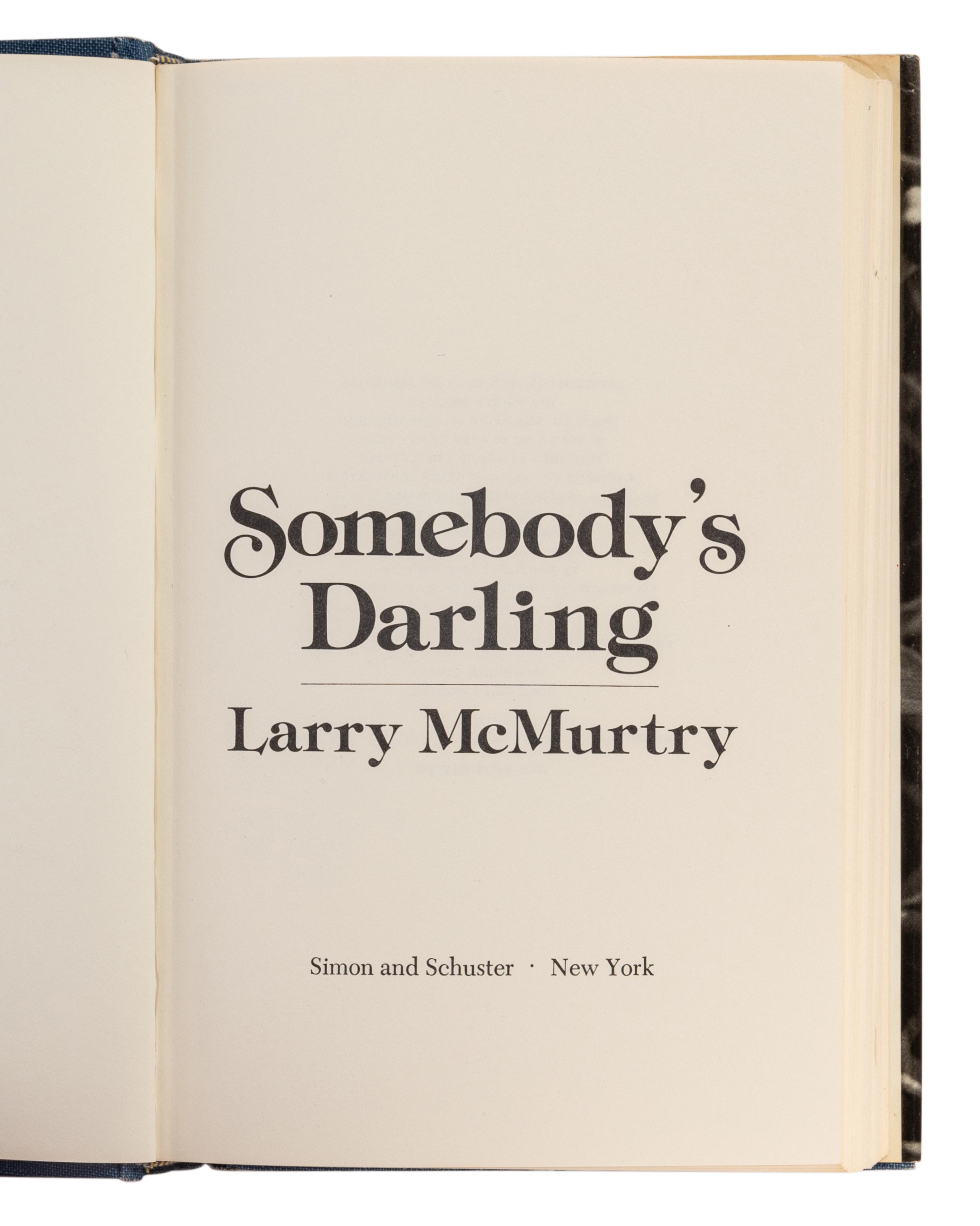 McMURTRY, Larry (1936-2021). A group of 16 works by McMurtry, ALL FIRST EDITIONS, comprising: