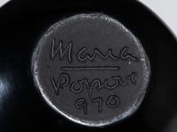 Blackware Bowl, with Gunmetal Finish September 1970