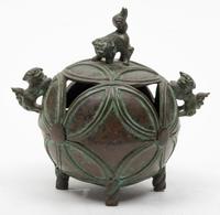 A Japanese Tripod Censer Height 5 inches.