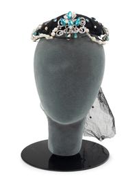 Collection of Margot Fonteyn Items: A Pair of Pointe Shoes, Two Head Pieces, Two Photographic Prints, 1960s