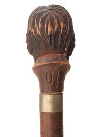 Four Folk Art Carved Canes