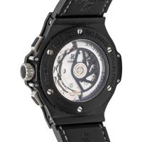 HUBLOT, 'BIG BANG VENDOME' CHRONOGRAPH WATCH WITH DATE AND DENIM STRAP