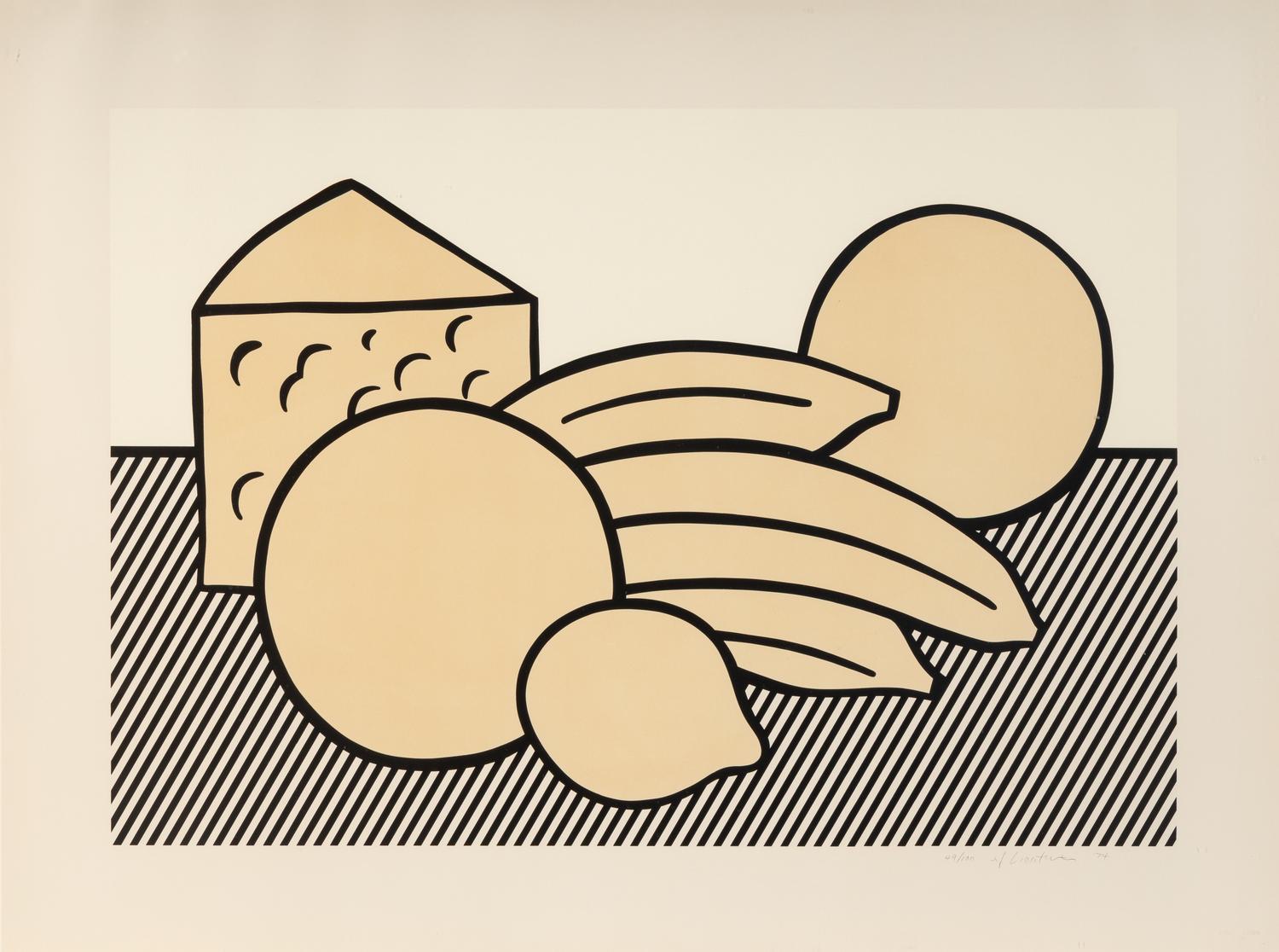 Yellow Still Life (from Six Still Lifes ), 1974