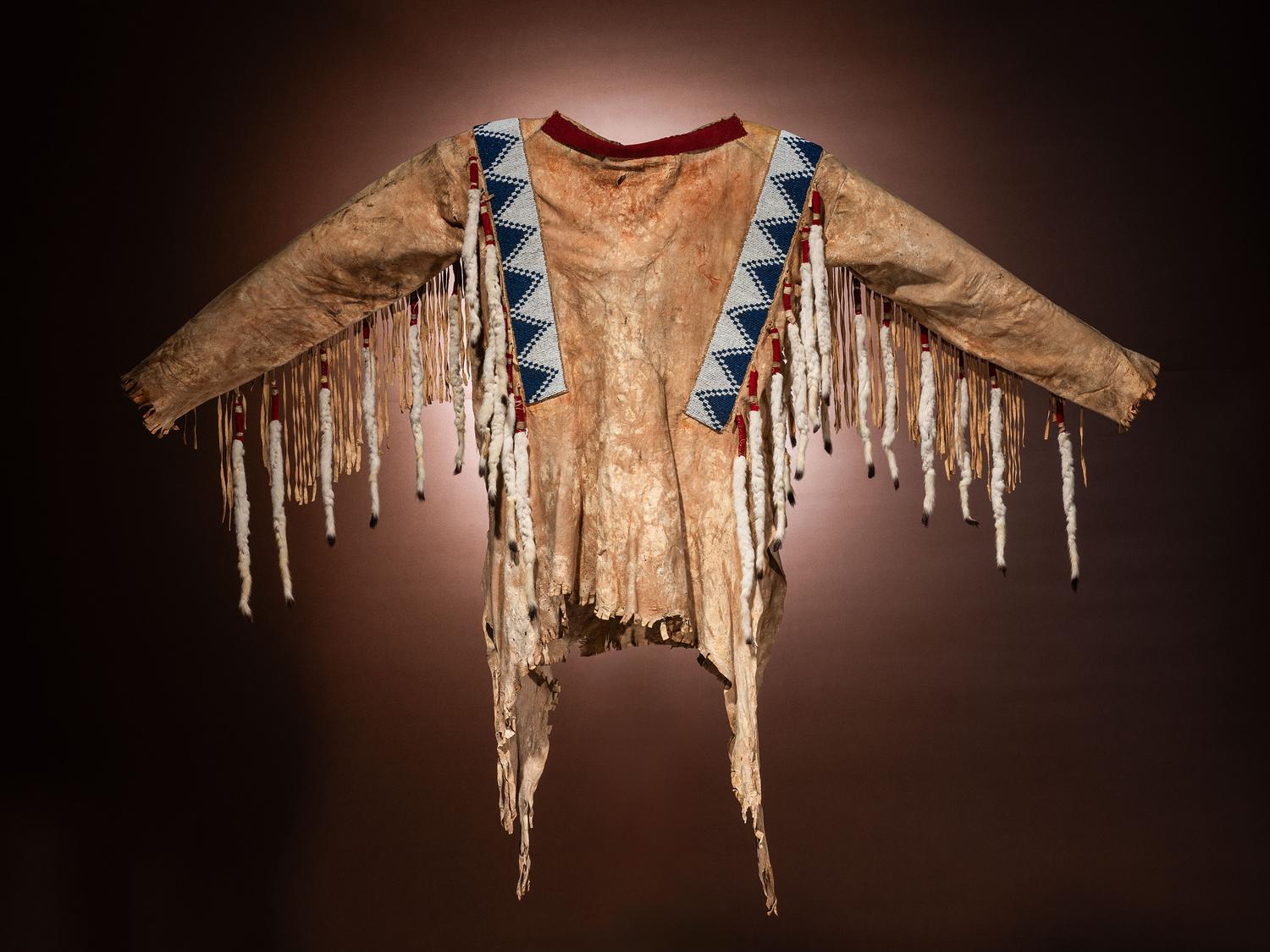 Blackfeet Beaded Hide Shirt