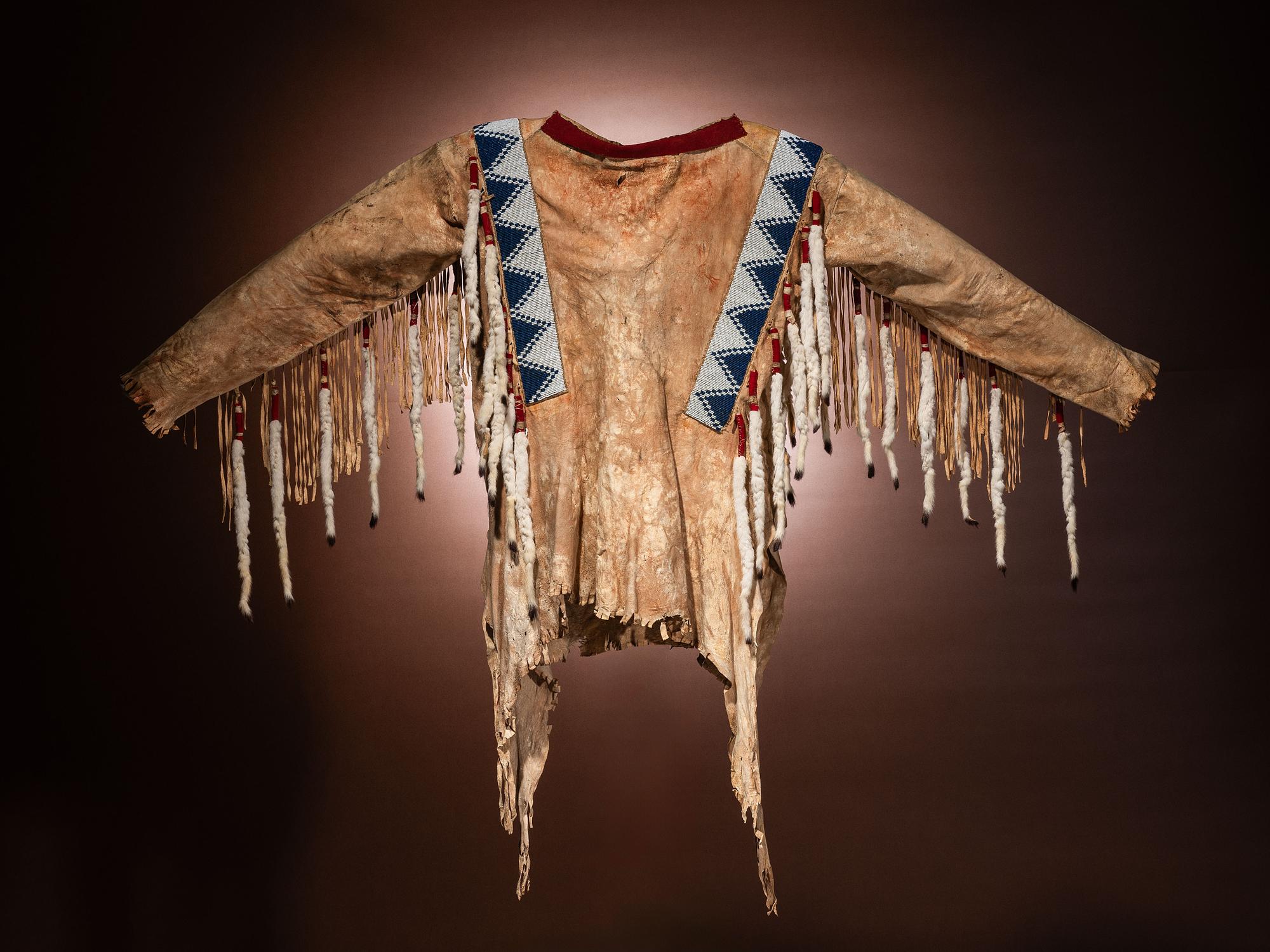 Blackfeet Beaded Hide Shirt