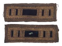 [CIVIL WAR]. Captain of staff shoulder straps.