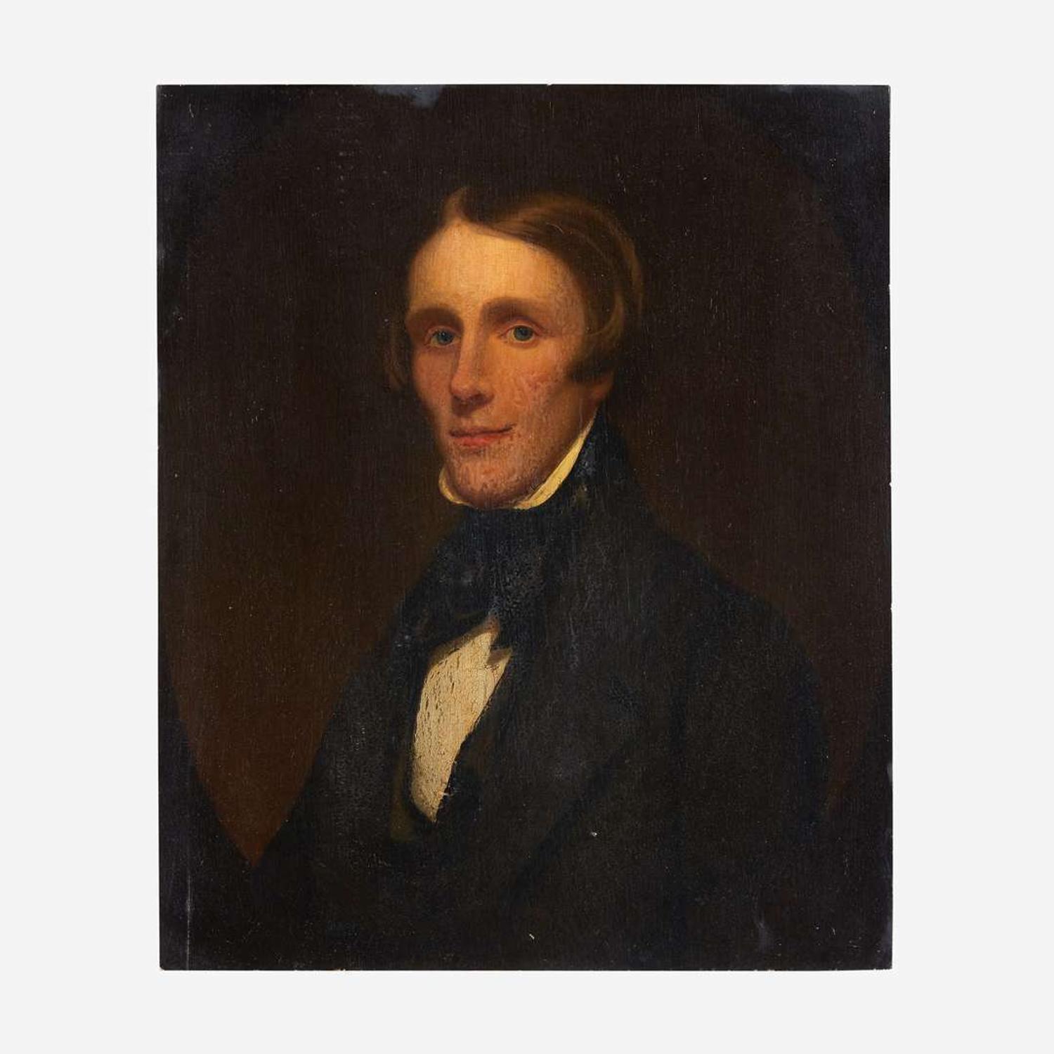 American School 19th century Portrait of the Honorable Judge Edward Emerson Bourne (1797-1873) of Kennebunk, Maine