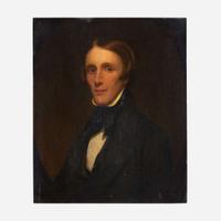 American School 19th century Portrait of the Honorable Judge Edward Emerson Bourne (1797-1873) of Kennebunk, Maine