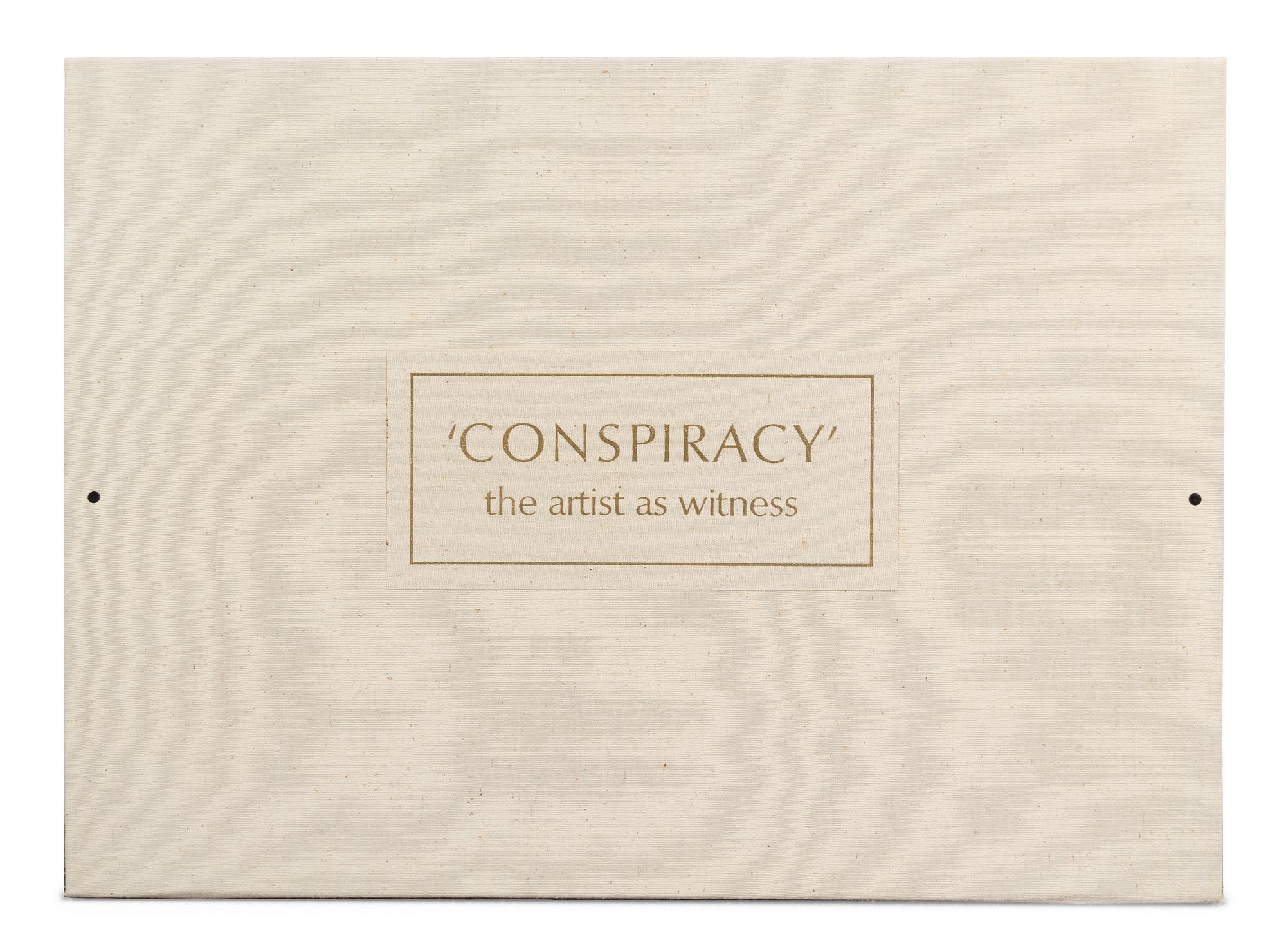Various Artists, (20th Century), Conspiracy: The Artist as Witness, 1971; The complete portfolio, comprising 7 lithographs and 5 screen