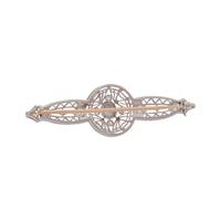 ANTIQUE, DIAMOND BROOCH