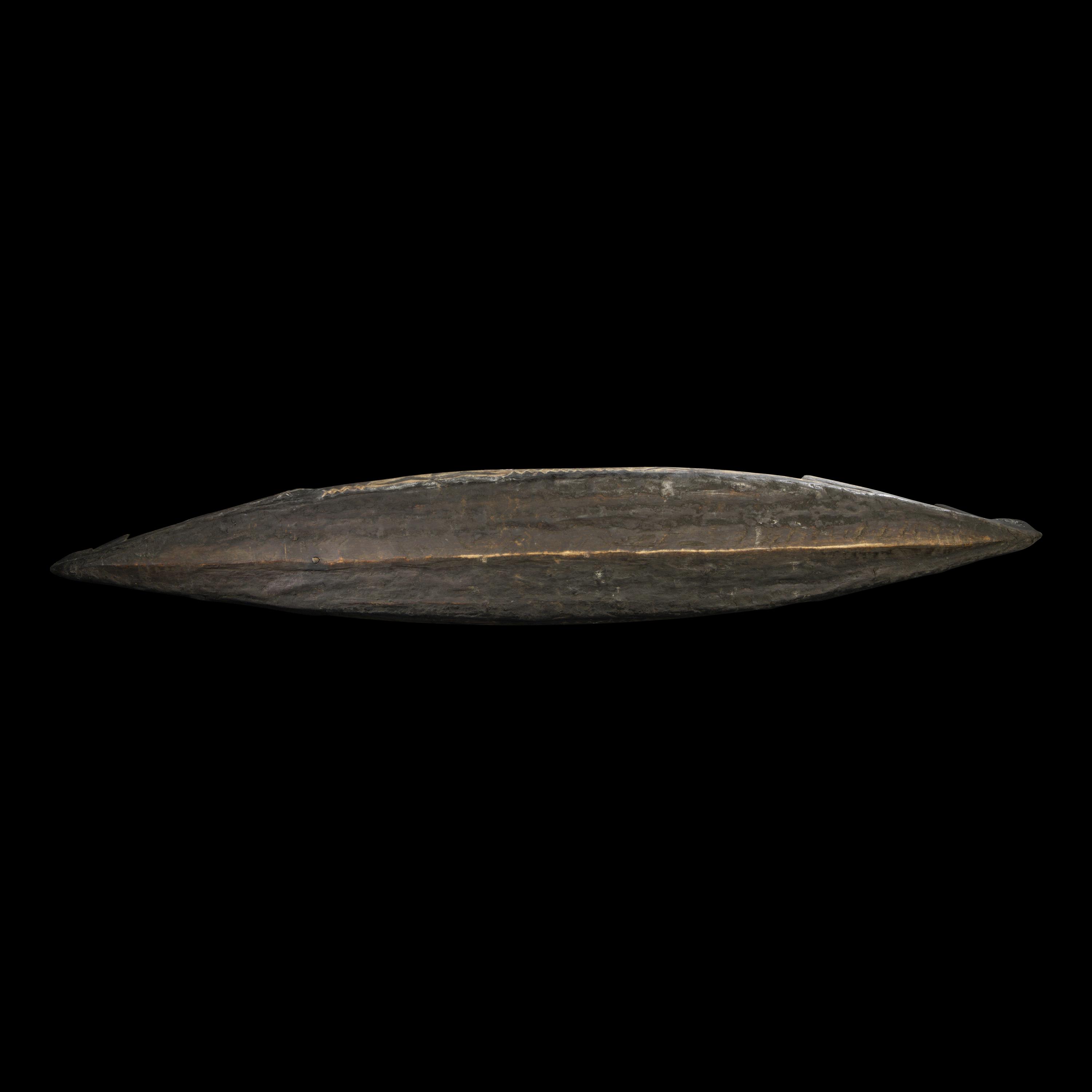 An Oceanic Wood Boat Model