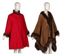 A Fur-Lined Coat & Cape