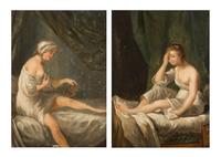 The Portrait and The Letter (a pair)