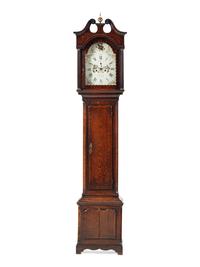 A George III Oak Tall Case Clock