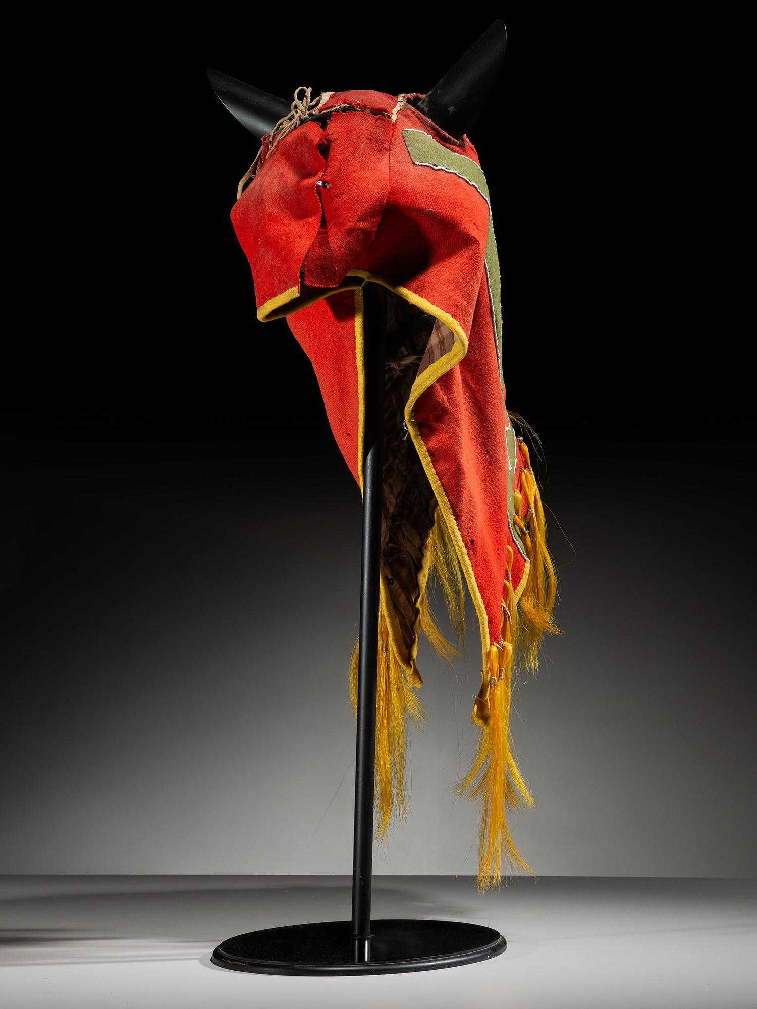 Cayuse Horse Mask, Identified and Published