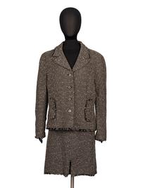 Chanel, Bouclé Tweed Skirt Suit