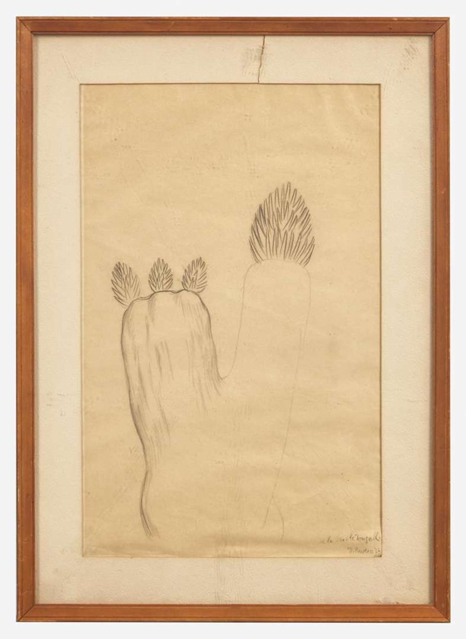 Diego Rivera (Mexican, 1886-1957) - Cactus