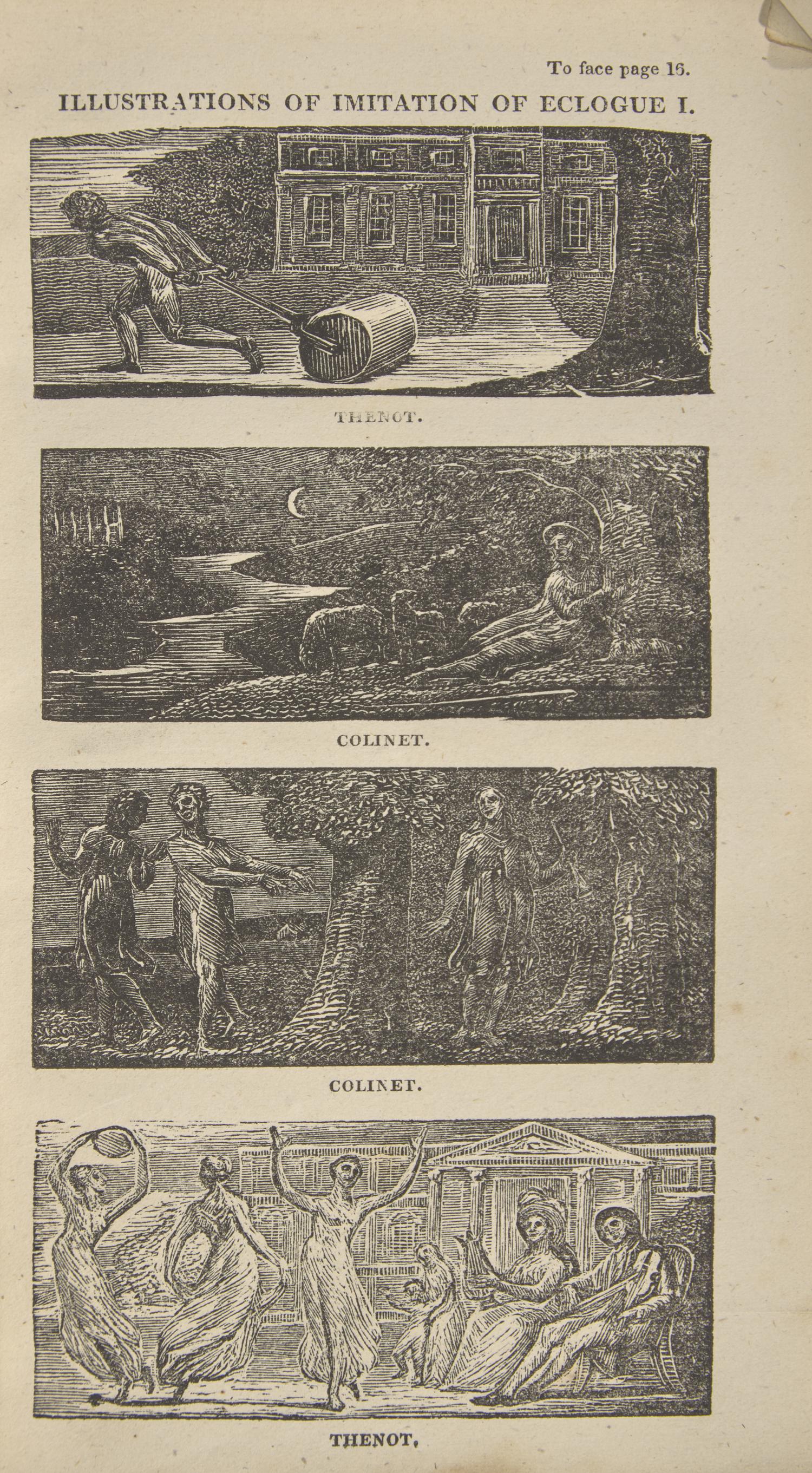 [Blake, William] [Virgil] The Pastorals of Virgil, With a Course of English Reading, Adapted for Schools: In Which All the Proper Facilities are Given, Enabling Youth to Acquire the Latin Language, in the Shortest Period of Time...