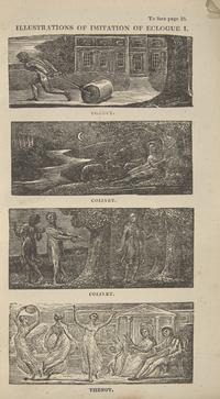 [Blake, William] [Virgil] The Pastorals of Virgil, With a Course of English Reading, Adapted for Schools: In Which All the Proper Facilities are Given, Enabling Youth to Acquire the Latin Language, in the Shortest Period of Time...