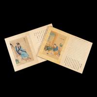A Group of Chinese Ink on Silk Paintings and Books, 20th Century — 近代 絹本水墨花鳥鏡框兩幅及冊頁書兩種