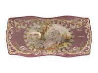 A Louis XV Style Needlepoint Upholstered Bench