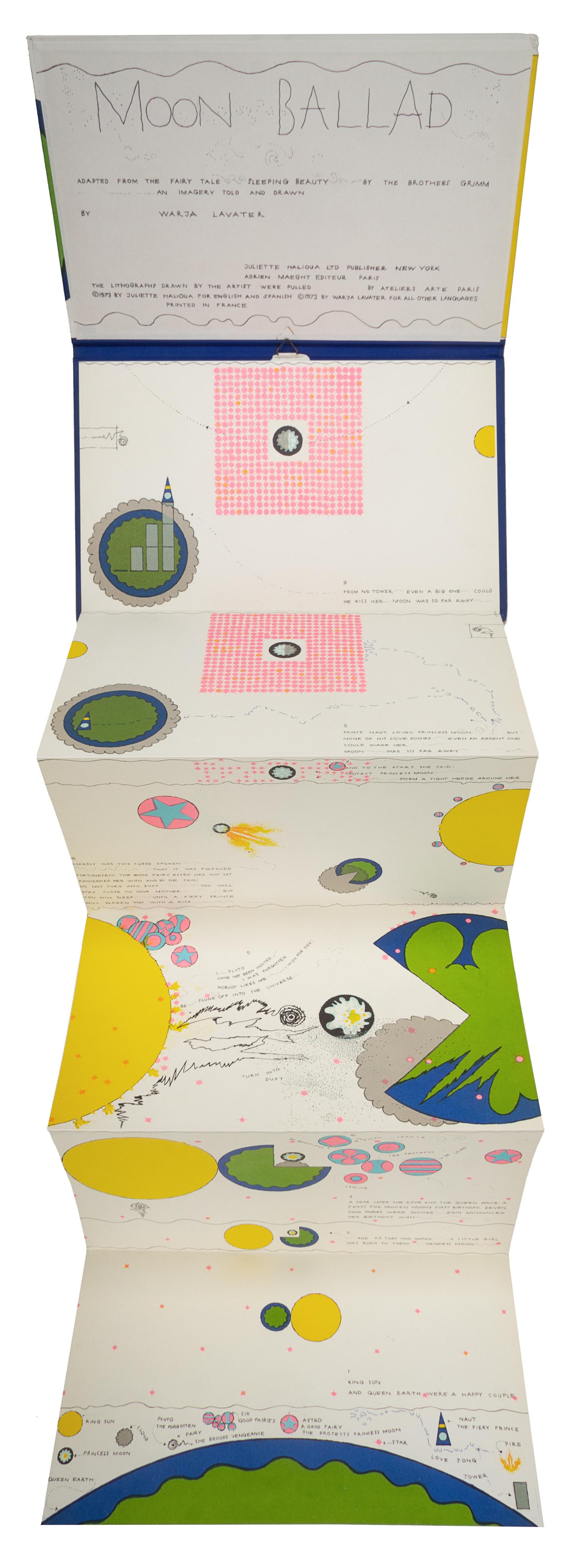 LAVATER, Warja (1913-2007). Moon Ballad. New York: Juliette Halioua Ltd., 1973.