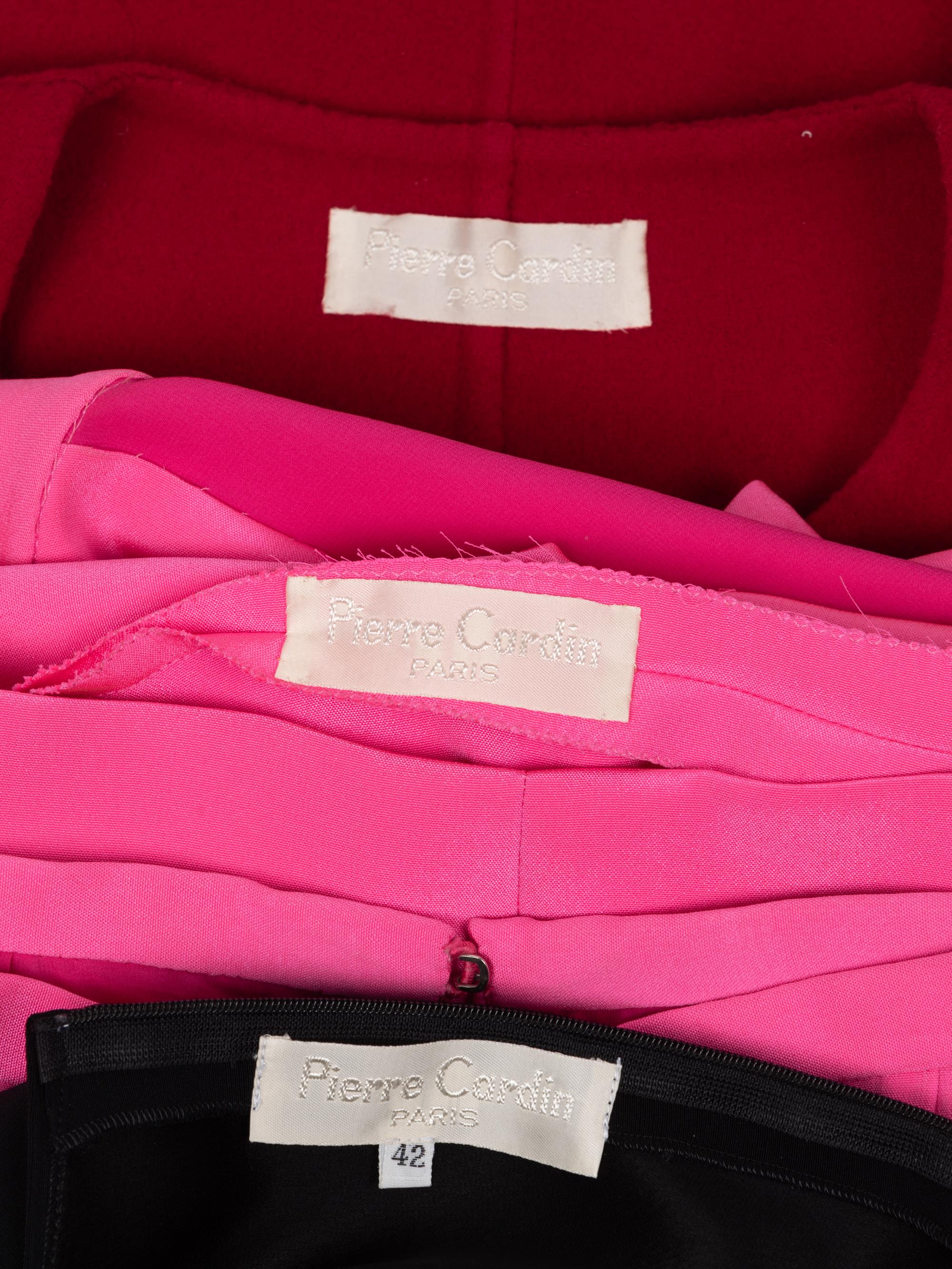 Five Pierre Cardin Haute Couture Pieces, 1980-2000s