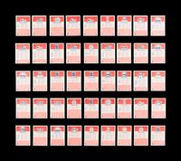 A Collection of 1986-87 Fleer Signed Autograph Basketball Cards (50)