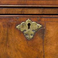 A Queen Anne burl walnut veneered high chest circa 1730 and later