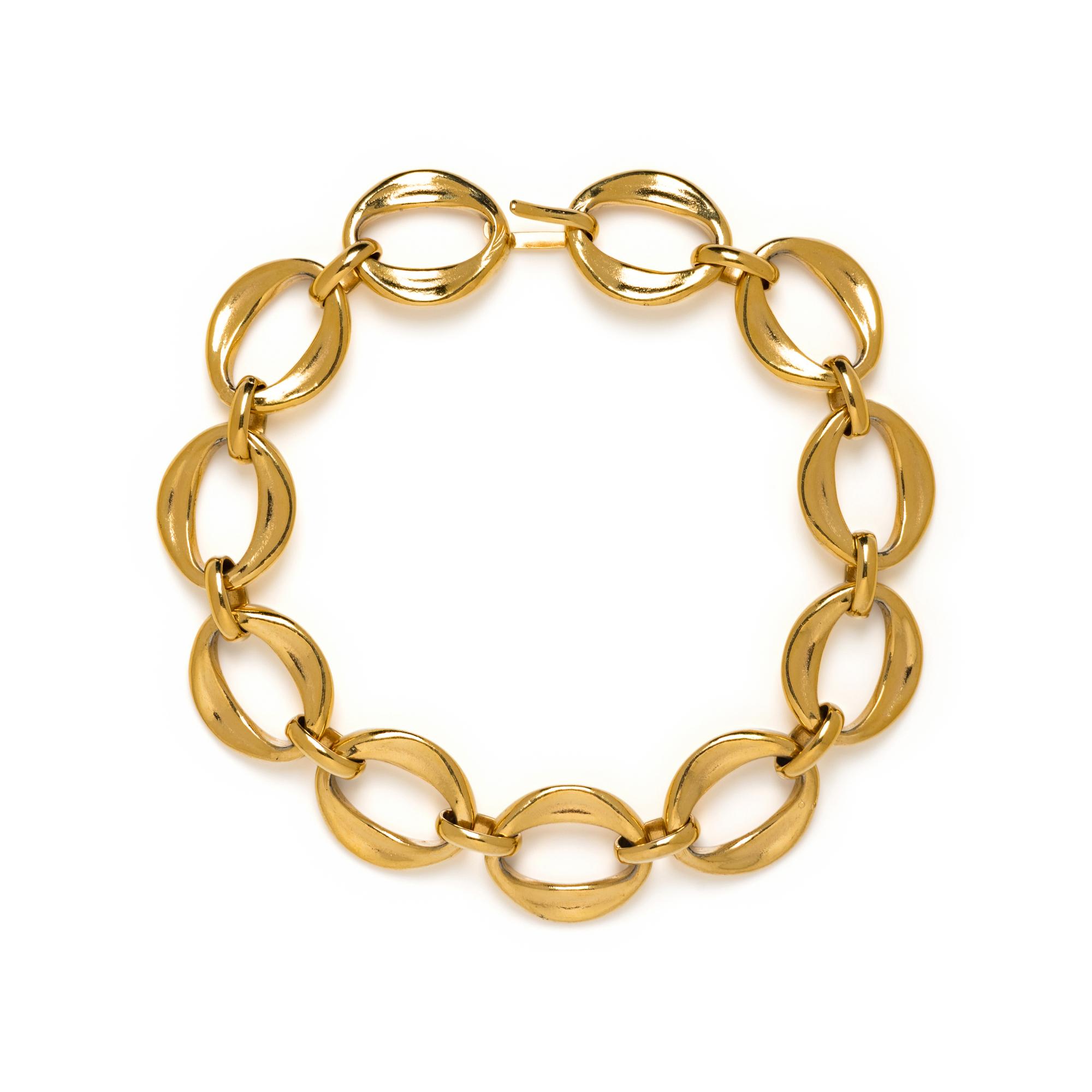 Chanel, Large Oval Chain Necklace