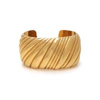 TIFFANY & CO., YELLOW GOLD CUFF BRACELET