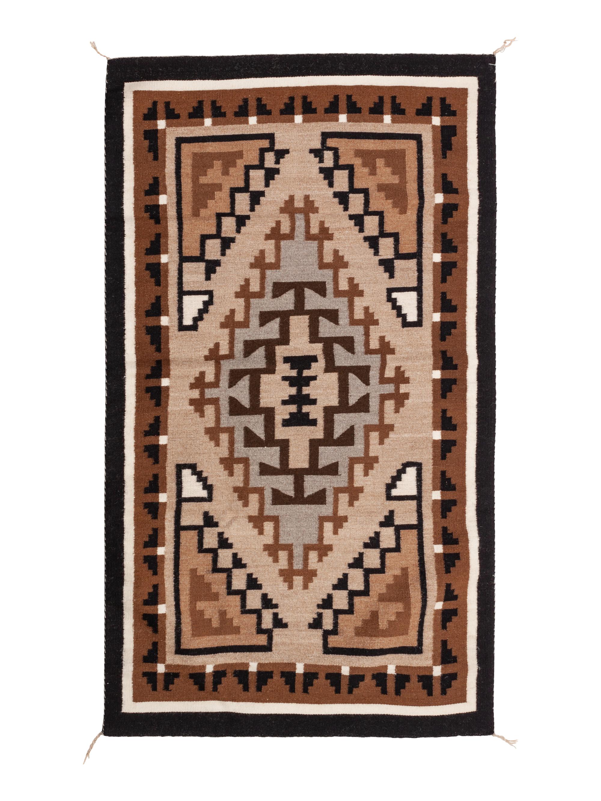 Navajo Two Grey Hills Weaving